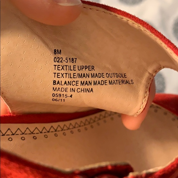 Red Suede Heels - Picture 6 of 8